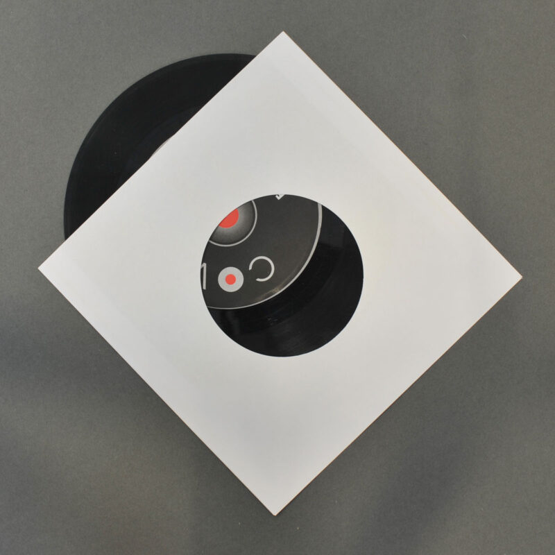 7" White Paper Sleeve - Pack of 25