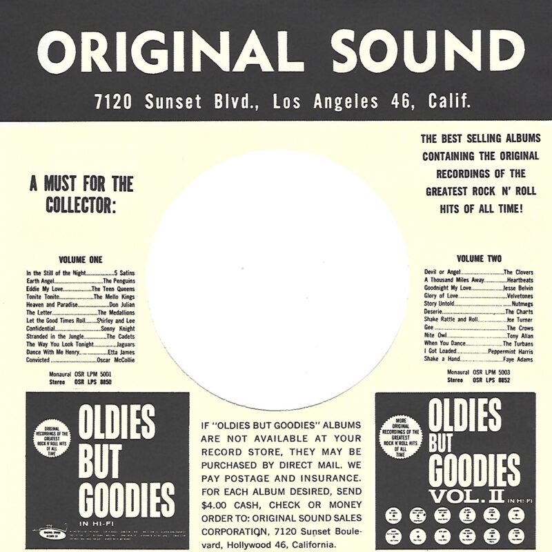 ORIGINAL SOUND