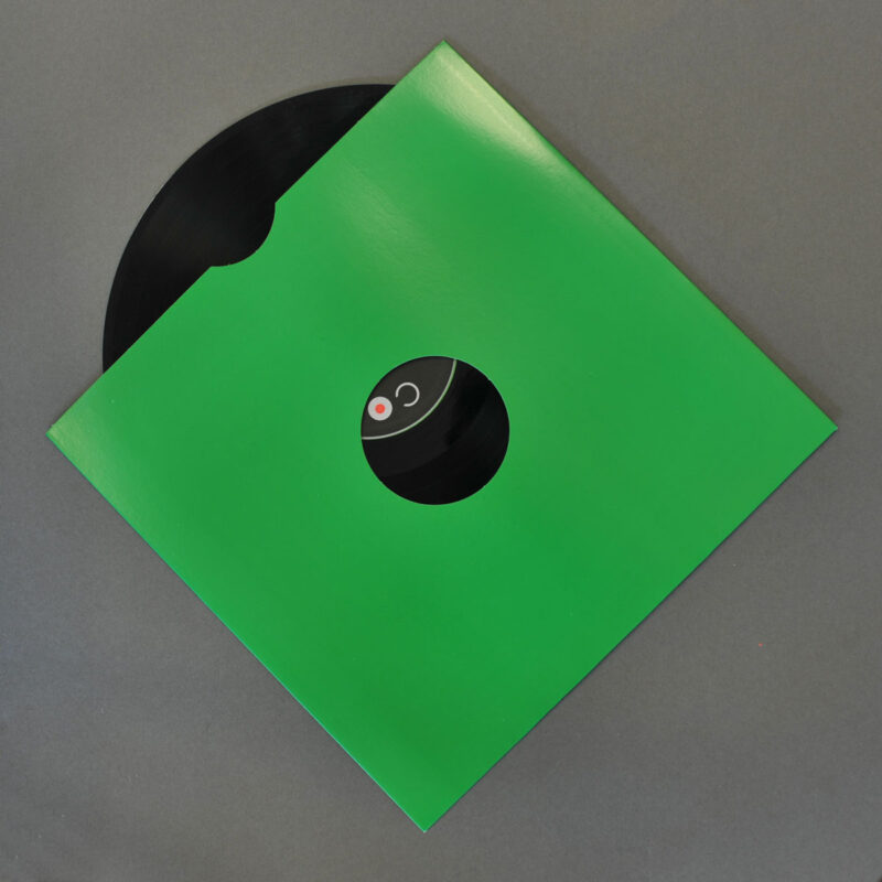 12" GREEN CARD SLEEVE - PACK OF 25