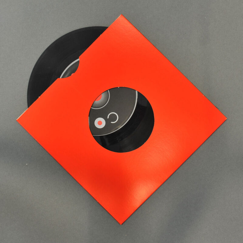 7" Red Card Sleeve - Pack of 50